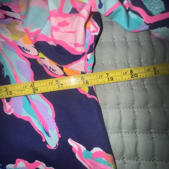 Lilly Pulitzer Women's Ophelia Dress in Bright Navy Al Fresco Size Medium EUC - Picture 3 of 12